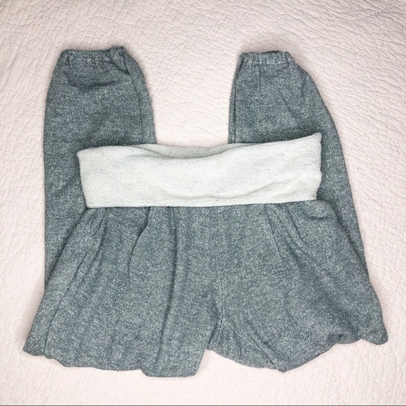 Anthropologie Other - Anthropologie Pure + Good Gray FoldOver Sweatpants
